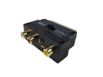 RCA to Scart Adapter