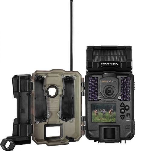 SpyPoint Link S Dark Solar Cellular 4G Trail Camera